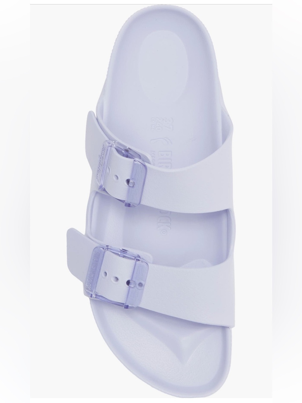 Birkenstock Pastel Lavender Two-Buckle Slide